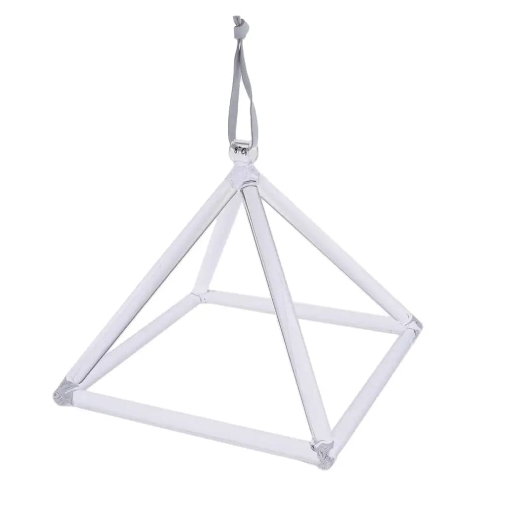 Quartz Crystal Singing Bowl 8 Inch G Note Meditation Musical Instrument for Prayer and Sound Healing