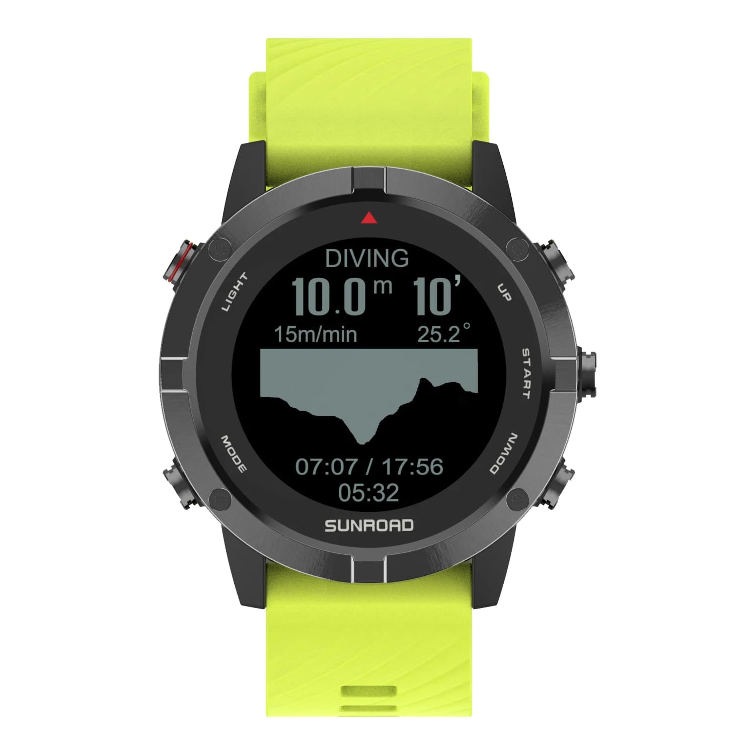 SUNROAD T3 GPS + GLONASS + compass Outdoor sports watch Fitness Tracker Running 5ATM Waterproof Duro APP From Play Store For Andriod