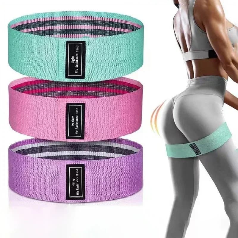 Banda Elastica per Fitness, Espansore per Glutei, Fascia in Gomma per Esercizi, Attrezzatura Sportiva