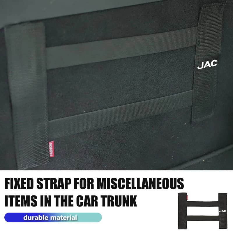 Car Trunk Fixed Strap Elastic Velcro Fixed Storage Securing Strap For JAC J3 J2 S5 A5 J5 J6 J4 S2 T8 RF8 M3 M4 X8 Plus A5 E10X
