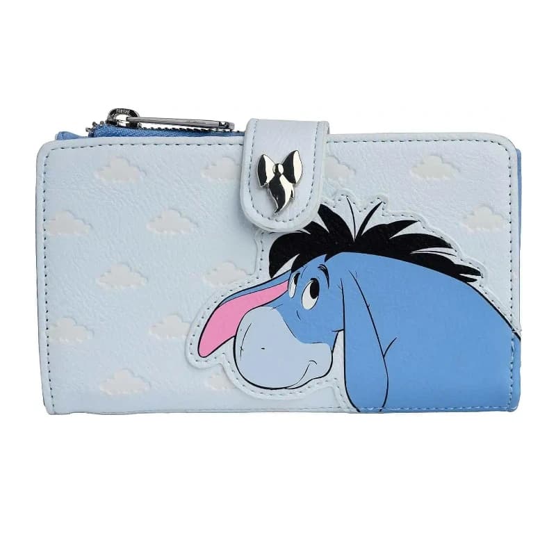 New Loungefly Wallet For Women Cute Small Leather Purse Short Bank Card Bag With Cartoon Pooh Bear Design Gifts
