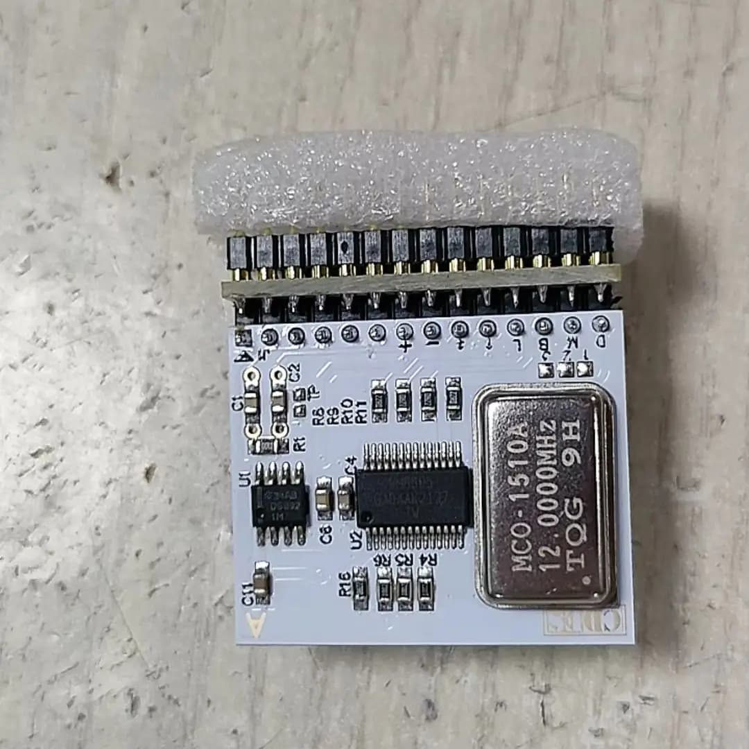 Modulo di ricezione digitale WM8805, uscita I2S con controllo morbido, compatibile con CS8412, fino a 192K