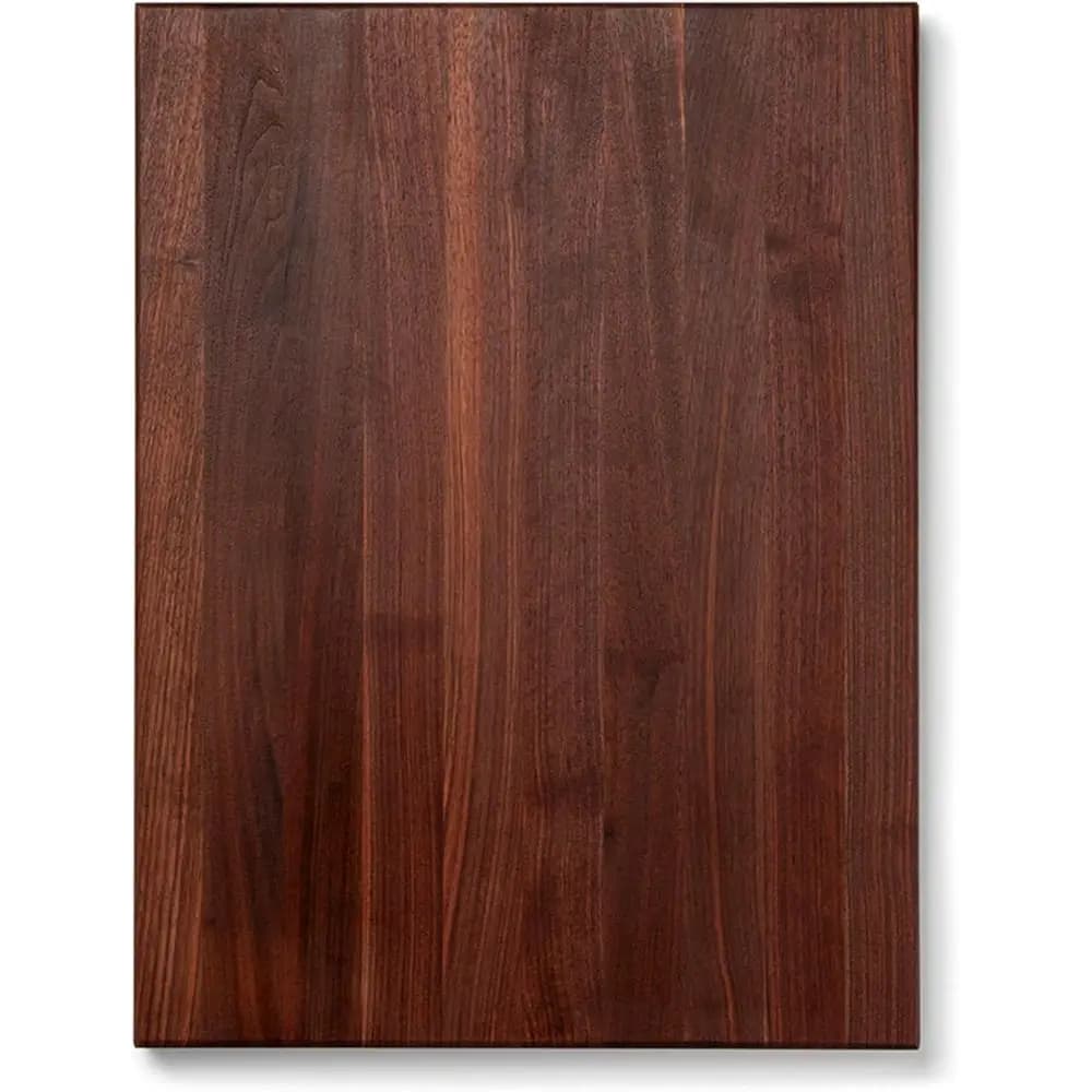 Tagliere Reversibile in Noce 24x18, Spessore 1,5 cm, con Impugnature Ergonomiche - Prodotto negli USA