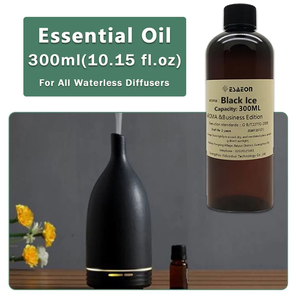 ESAEON Replenish Aromatic Essential Oil For Household Sprayer For Waterless Aromatherapy Diffuser, Jasmine - 300ML (10.15 fl.oz)