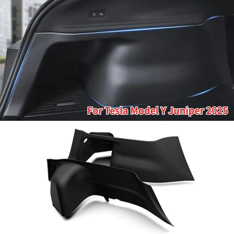 Per Il Nuovo Tesla Modello Y Juniper 2025 TPE Baule Posteriore Lato Anti-Calcio Pad Copertura Completa Kit di Protezione Auto Anti-sporco Pad Accessori