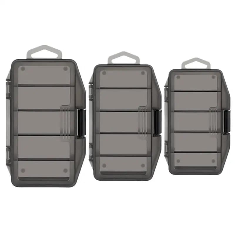 Scatola Portatile Impermeabile per Attrezzatura da Pesca, Contenitore per Ami, Esche e Artificiali, Accessori per Pesca alla Carpa