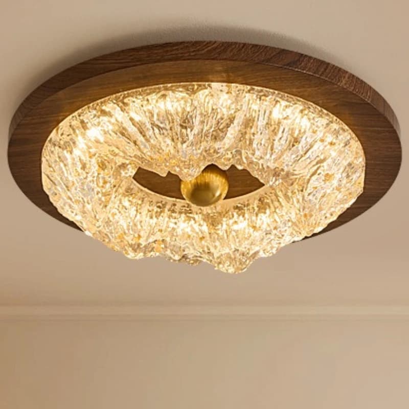 Lampade da Soffitto in Resina Stile Vintage Francese per Camera da Letto e Studio, Illuminazione di Design, Applique da Parete Cilindriche in Stile Medievale