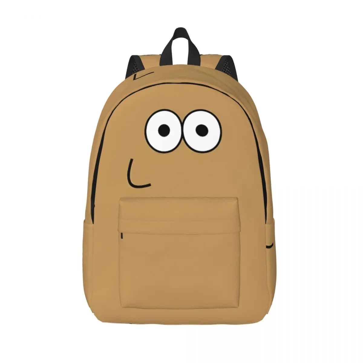 My Pet Alien Pou per adolescenti Zaino scolastico per studenti Zaino in tela simpatico cartone animato Regalo per il liceo elementare