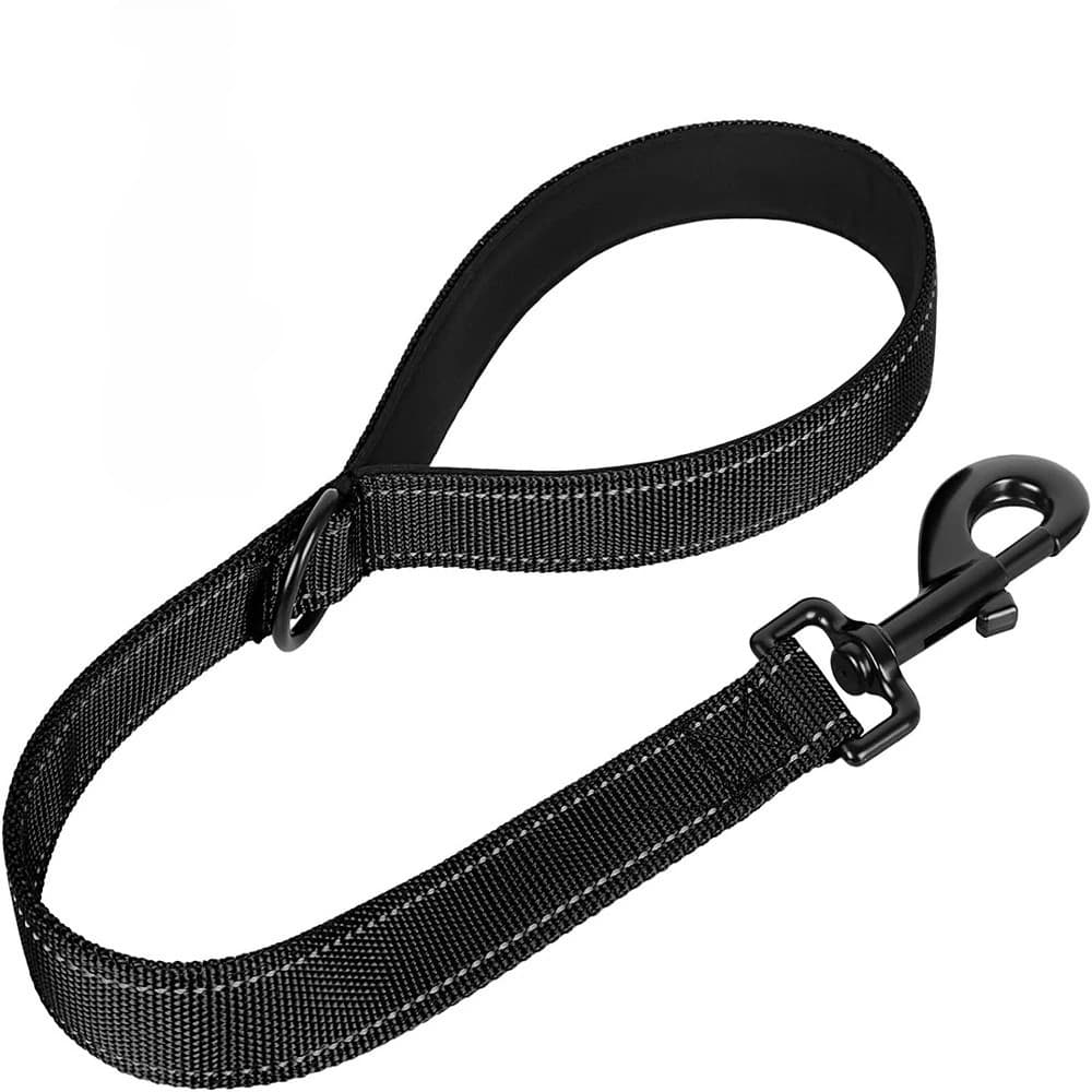 Guinzaglio corto per animali domestici antideflagrante 30 cm Corda da passeggio per cani di grandi dimensioni Anti morso Guinzaglio da passeggio per cani all'aperto Accessori per cani