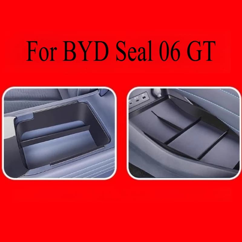 Per BYD Seal 06 GT Scatola portaoggetti per cruscotto posteriore per schermo Scatola portaoggetti speciale per organizzazione Forniture automatiche Accessori interni