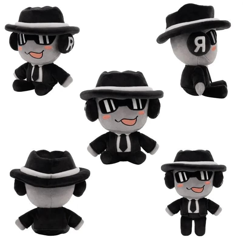Hot Forsaken Chance Man Plushie Pizzaman Cartoon Stuffed Doll Soft Pillow Toy Kids Gifts