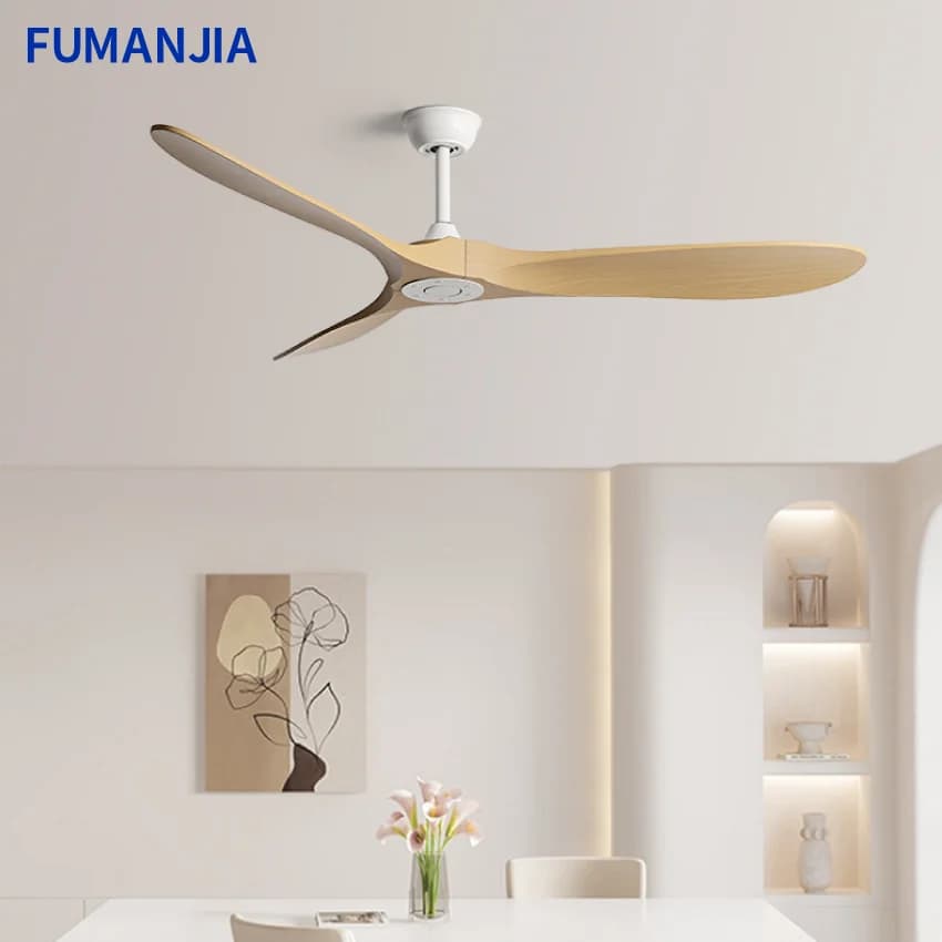 FUMANJIA Ventilatore da soffitto inverter 36,42,52,60 pollici con telecomando, silenzioso, 6 velocità, energetico: efficiente per soggiorno, sala da pranzo, studio, camera da letto