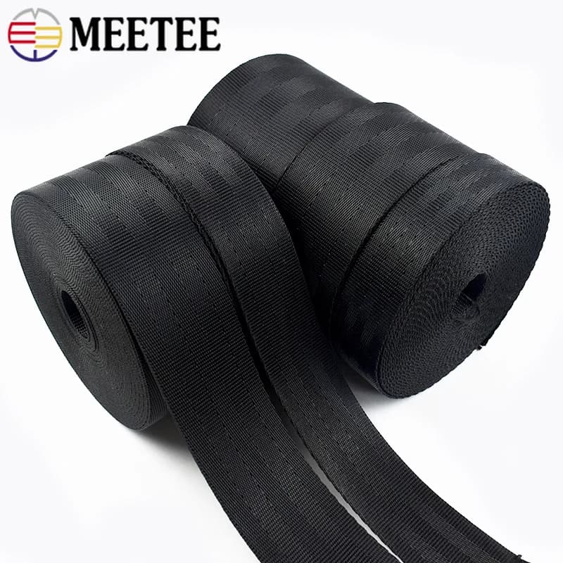 1-5M 20-70mm Nastro in nylon per cintura di sicurezza per auto Zaino Nastro Cinghia Collare per animali domestici Fascia Bias Vincolante Accessori per cucire fai da te Trim