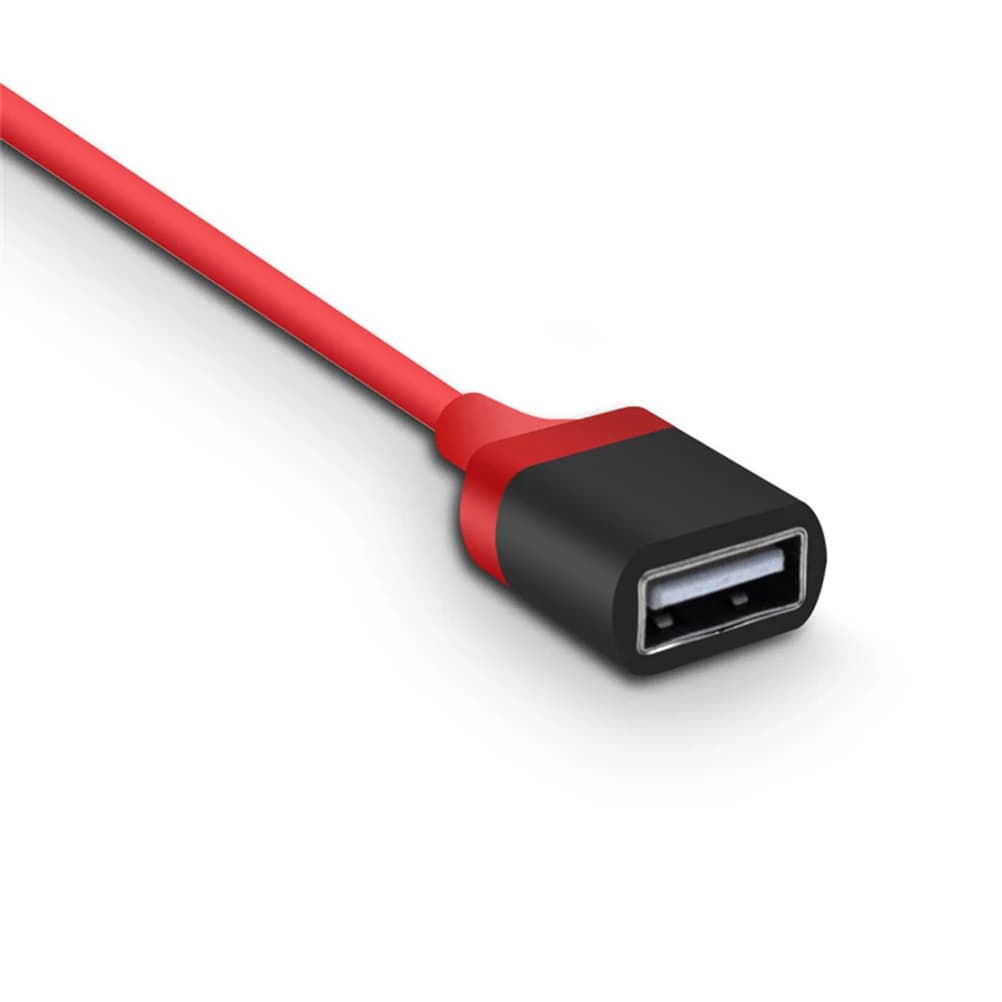Adattatore per telefono cellulare da micro USB a cavo Adattatore video rosso in miniatura