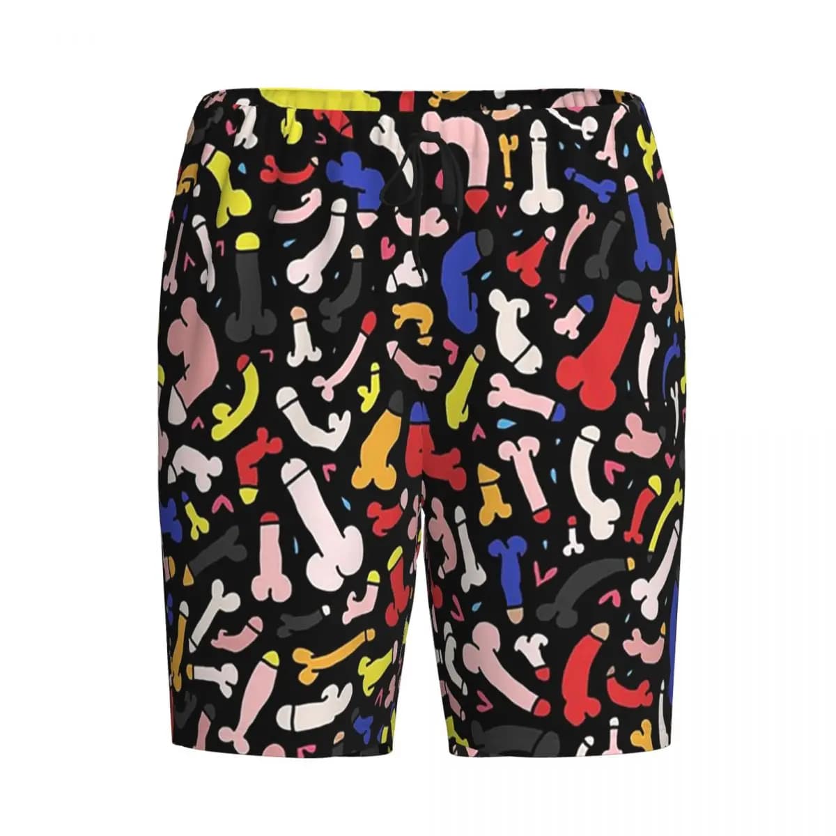 Custom Penis Fun Shorts Sleeping Pants Men Pajama Pants Lounge Sleep Sleepwear Bottoms