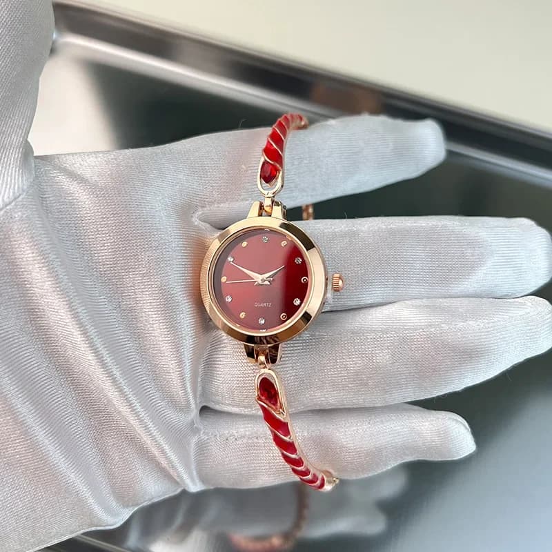 Orologio da donna di lusso originale, cinturino con bracciale di perle alla moda, orologio da polso elegante da donna, regalo classico per le donne, Relojes Para Damas