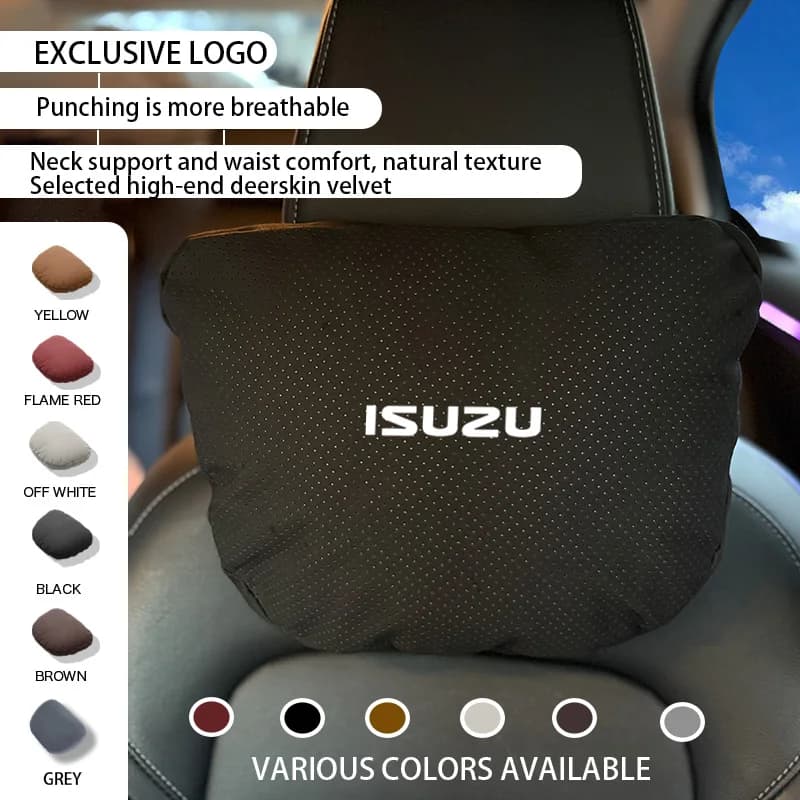 Cuscino Poggiatesta per Auto Isuzu Dmax D'max D Max Npr Truck 4hf1 Trooper TFR Mu-X ELF N, Accessori per Protezione Lombare e Colonna Vertebrale