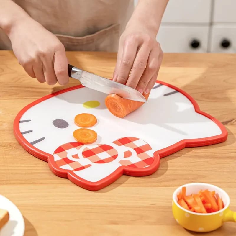 Hello Kitty kitchen cutting board, cartoon vegetable cutting and fruit cutting board, household cutting board