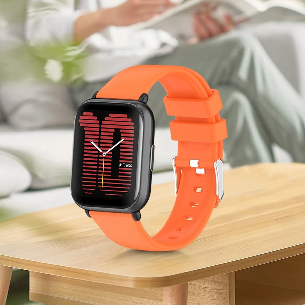 20mm Smart Watch Band Quick Release Silicone Band Soft for Bip 3 Pro/Bip 3/ Bip U/Bip/Bip Lite for Huami Active