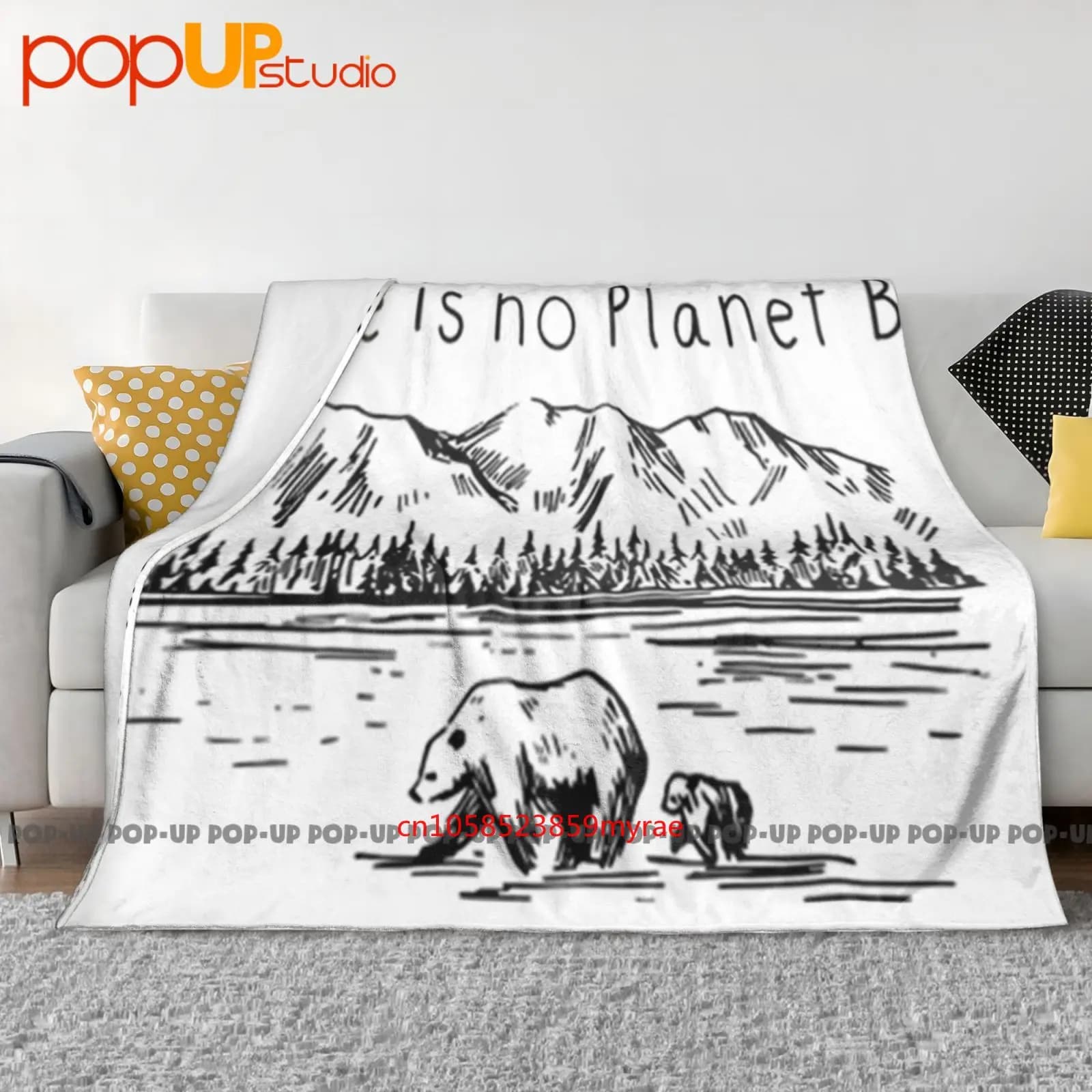 There Is No Planet B Ultra-Soft Blanket Quilt Winter Sofa Cover Bed Covers