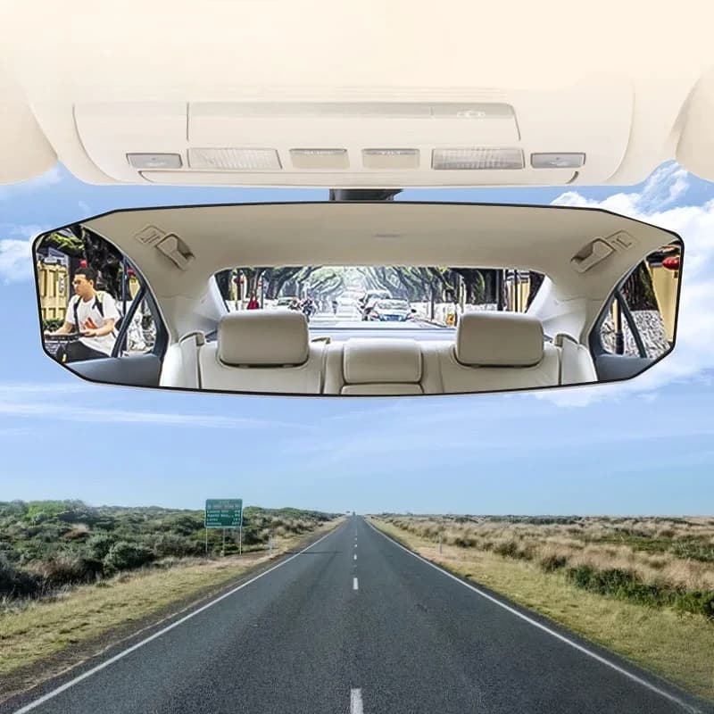 Specchietti per auto Specchietto retrovisore interno Specchietto retrovisore convesso grandangolare Antiriflesso Monitor ausiliario per visione ampia