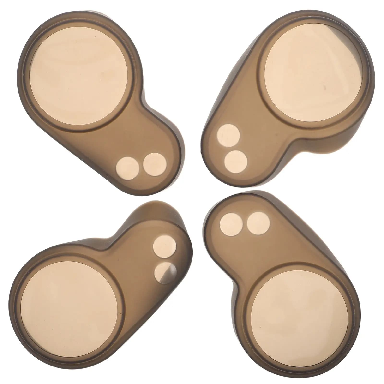 4 Pezzi Copertura in Silicone per Display Scooter Elettrico, Protezione Antiurto per Pannello LCD, Facile Installazione, Ricambio per Scooter