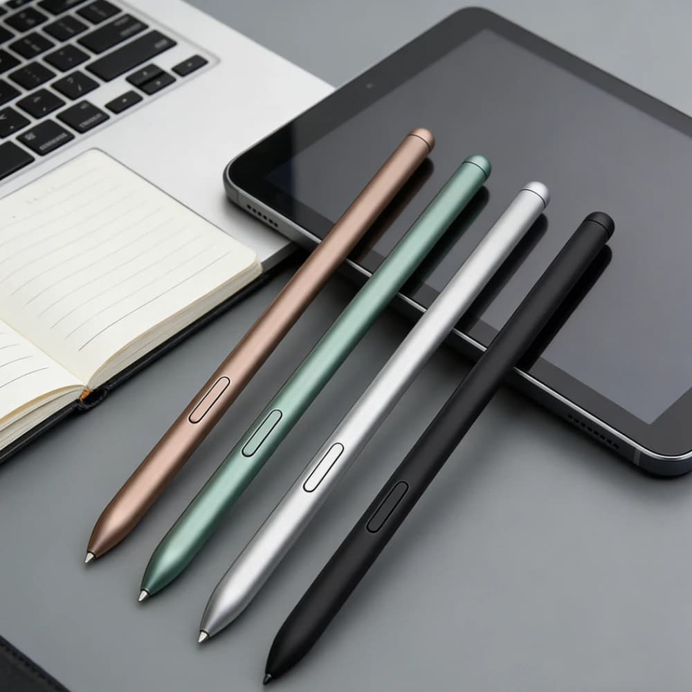 Penna stilo touch e pennini con punta per penna per tablet Samsung Galaxy Tab S7 FE SM-T730 T733 SM-T736B (senza logo e senza Bluetooth)