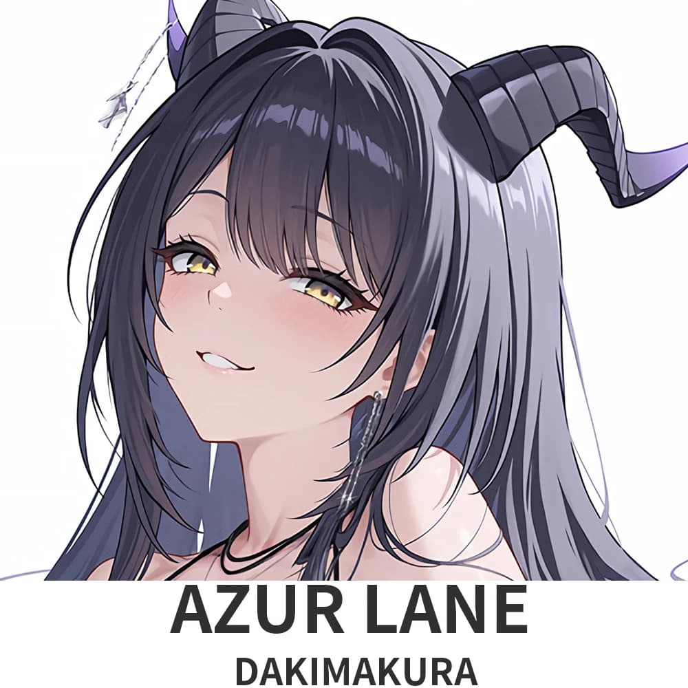 Dakimakura Azur Lane IJN Nayoro Federa per cuscino con motivo in stile anime, federa per cuscino per divano letto