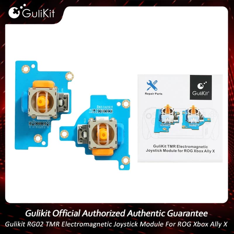 Modulo joystick elettromagnetico Gulikit RG02 per ROG Xbox Ally / Xbox Ally X con aggiornamento sostitutivo del joystick TMR