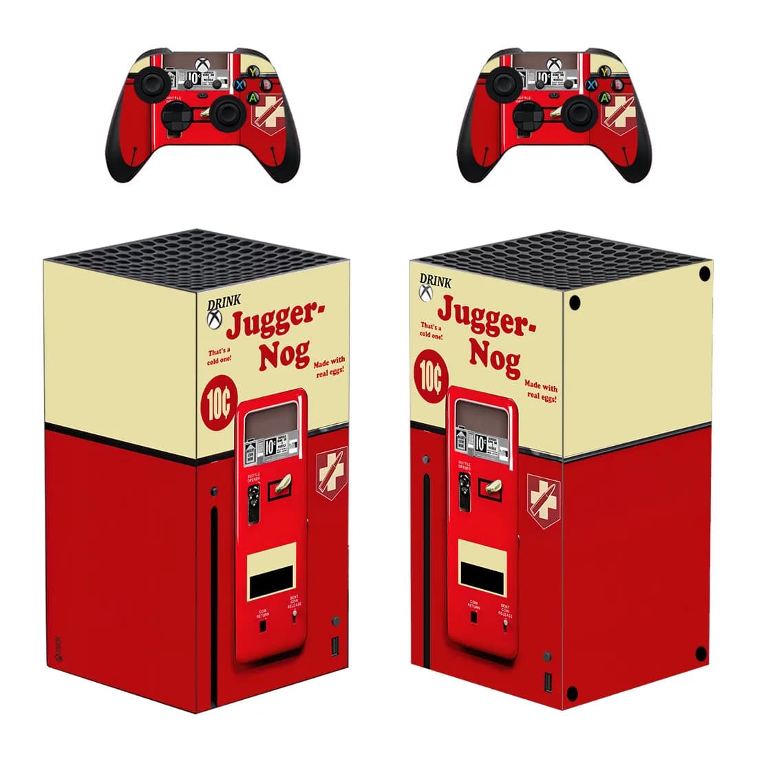 Adesivi Personalizzati per Console Xbox Series X S e 2 Controller, Skin Sottili in Vinile