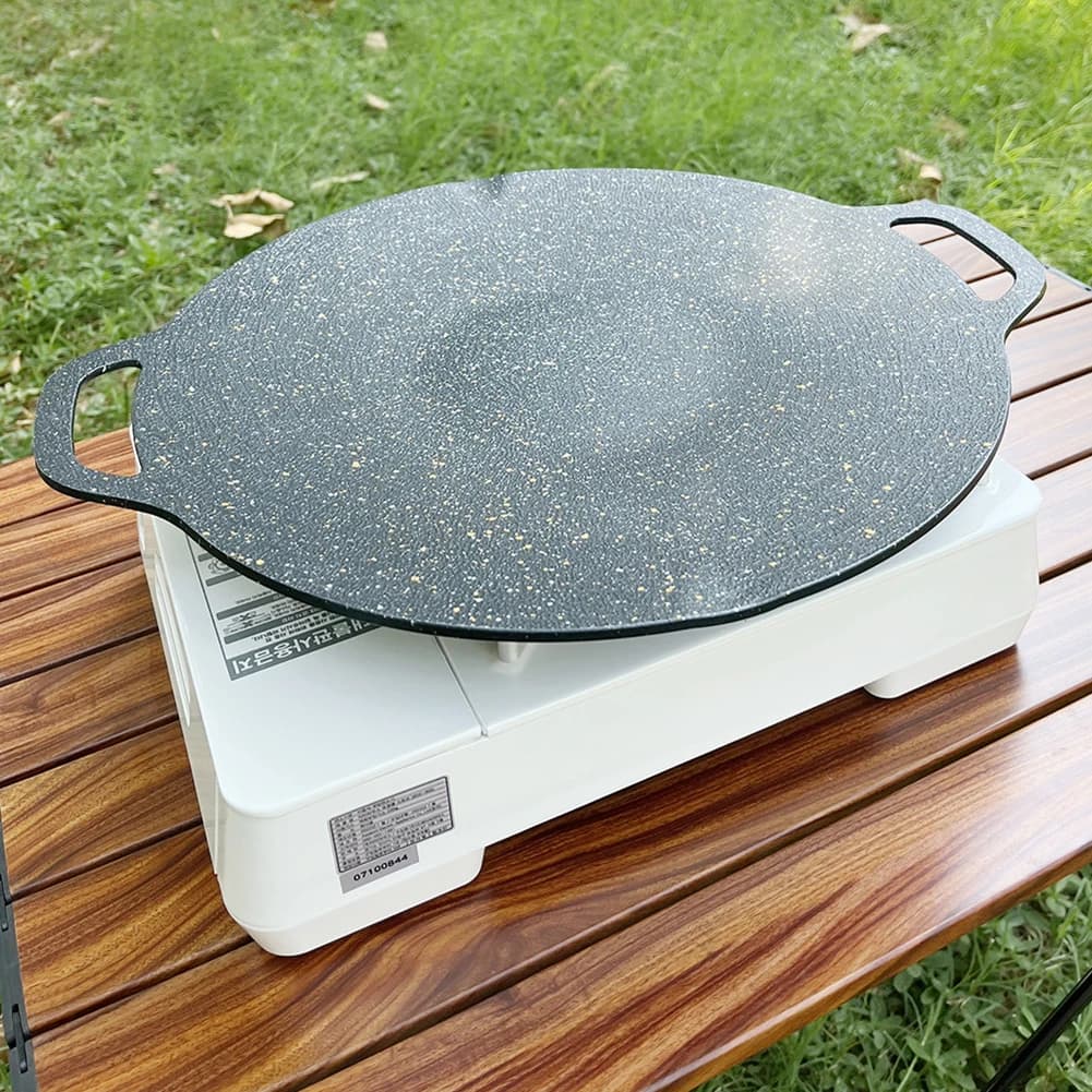 Multifunction Frying & Cooking pan, Camping and Cooking Round, Oven Tools for Home Use
