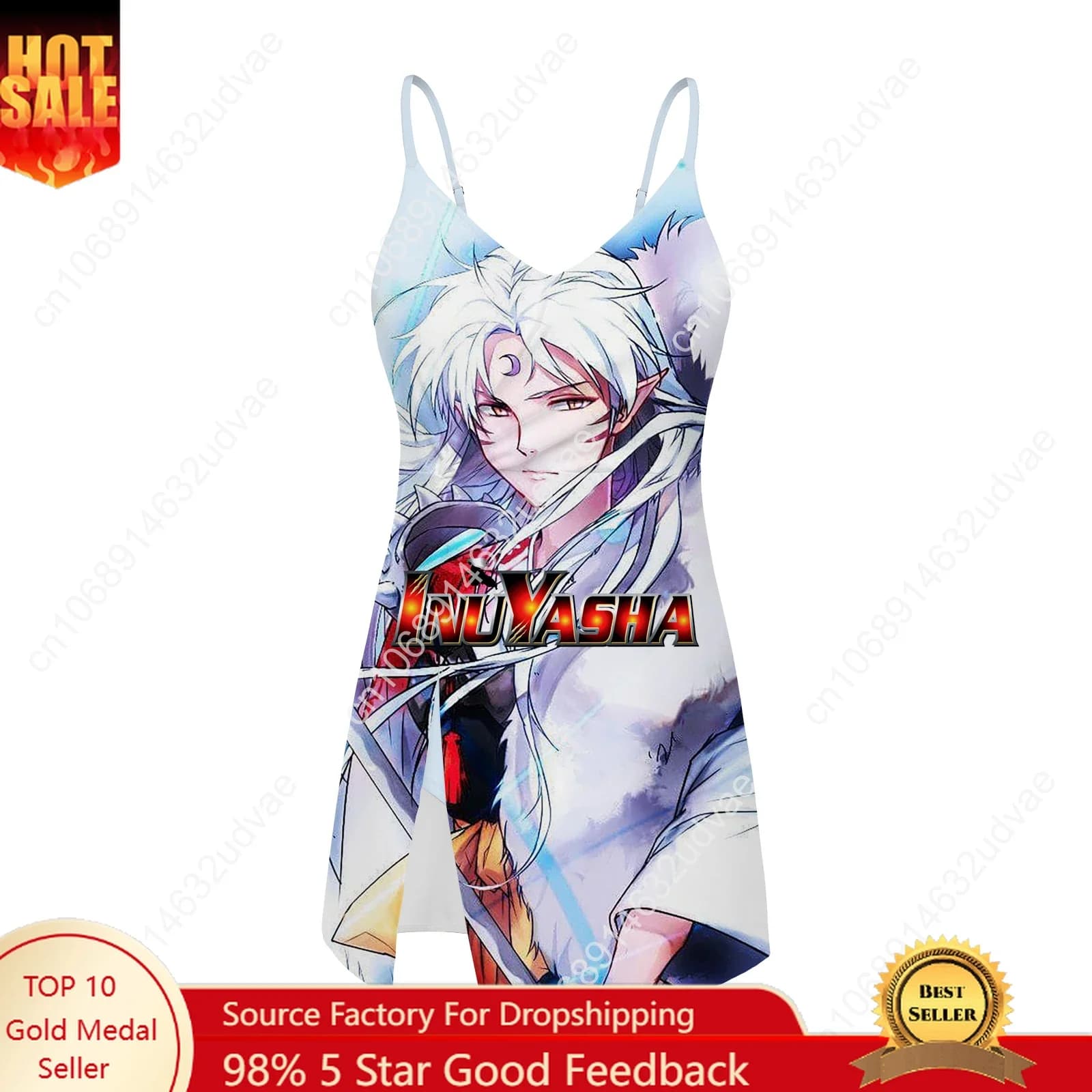 Swimwear Inuyasha Sesshomaru, Bretelle Dress, Fashion Custom Bikini, Customized Beach Clothing