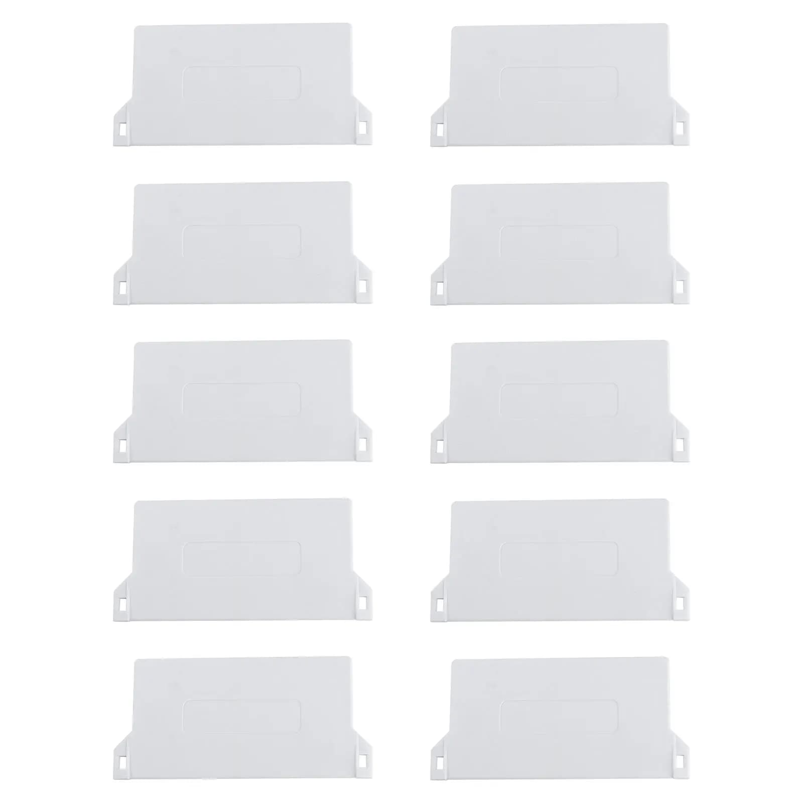 10 pieces plastic bottom plate for blind weights vertical blinds base plate for roller blinds accessories for curtains with wound