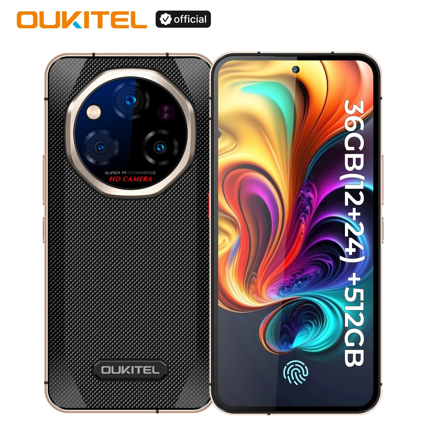 【Estreno mondiale】 Telefono robusto OKITEL WP210 - MTK 8200, NFC, 36 GB+512 GB, 8800 mAh 45 W, 6,7", 108 MP Android15 5G WIFI6 Smartphone