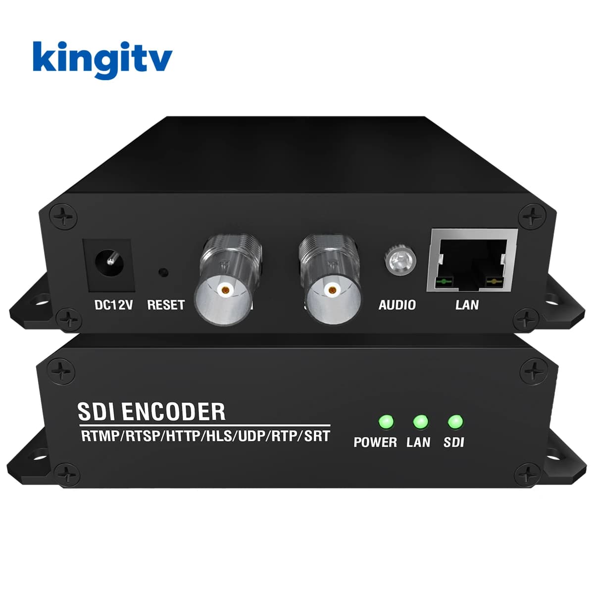 SDI Loop Out Live Encoder H.265 3G HD SD-SDI Scheda di acquisizione Telecamera digitale portatile HD Sdi a convertitore IP iptv