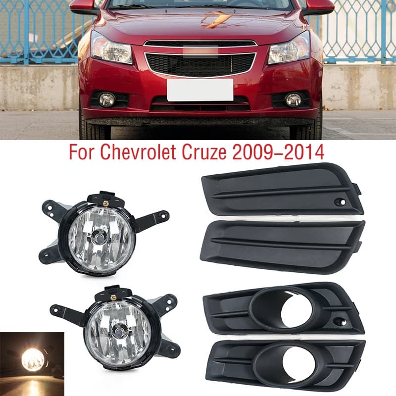 Fendinebbia Fendinebbia Per Chevrolet Cruze 2009 2010 2011 2012 2013 2014 Auto Paraurti Anteriore Fendinebbia Copertura Della Lampada Telaio Lunetta Griglia