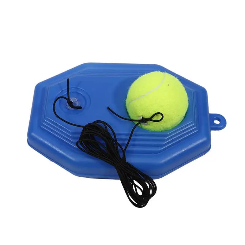 Palla da rimbalzo portatile per allenatore di tennis con corda professionale con palla per principianti pratica strumento di esercizio dispositivo di pratica del tennis