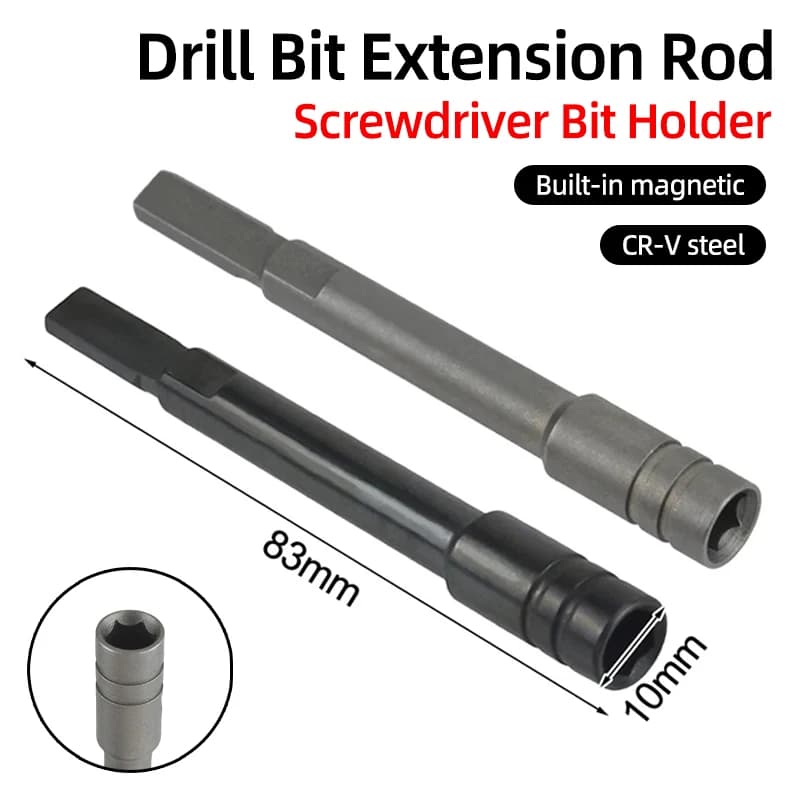 Punta da trapano Asta di prolunga Cacciavite magnetico Porta punte 1/4 Adattatore presa driver esagonale Utensili elettrici per Leatherman Surge Wave Plus