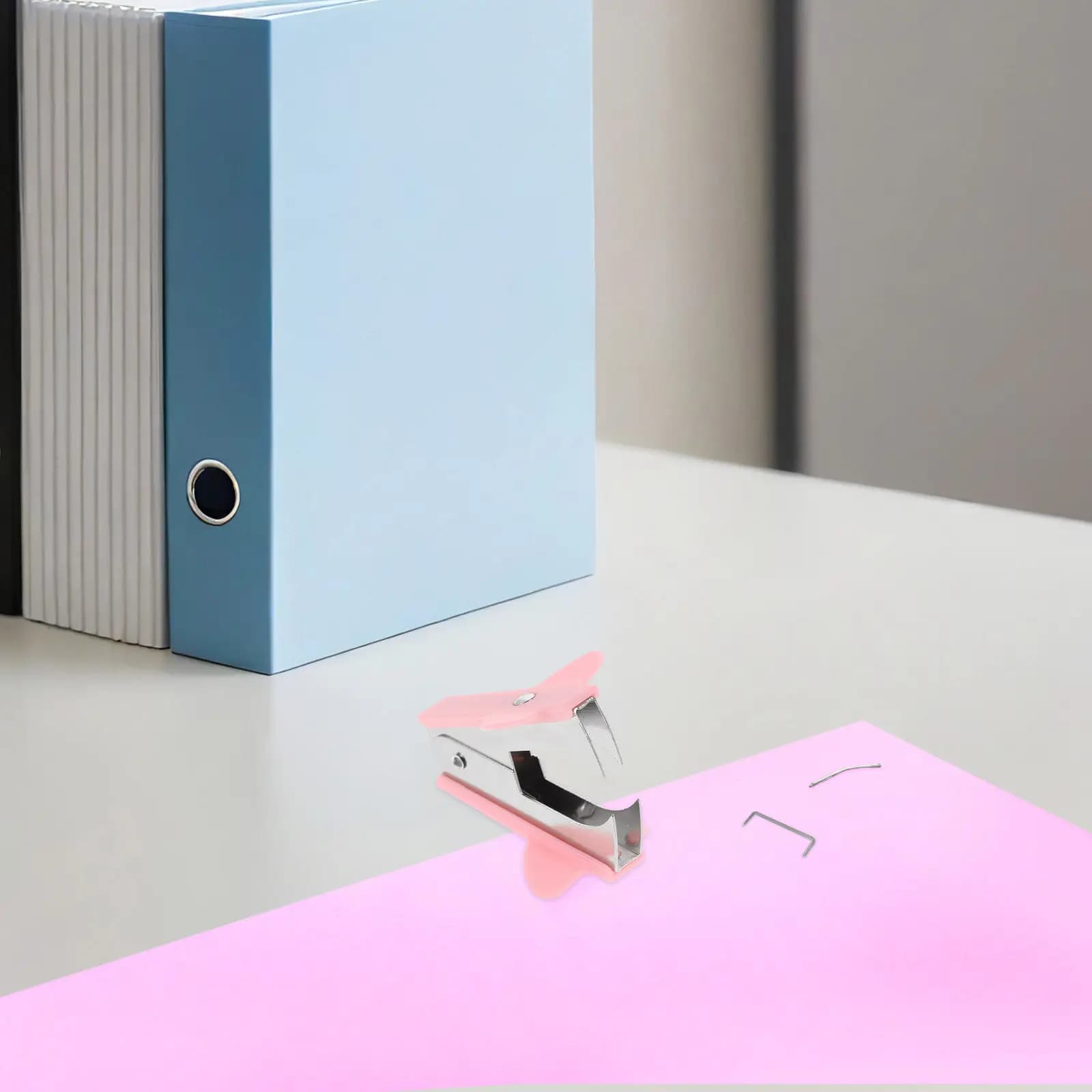 Set di 2 Estrattori di Graffette Ergonomici in Metallo, Kit per Rimozione Graffette da Ufficio, Casa e Scuola