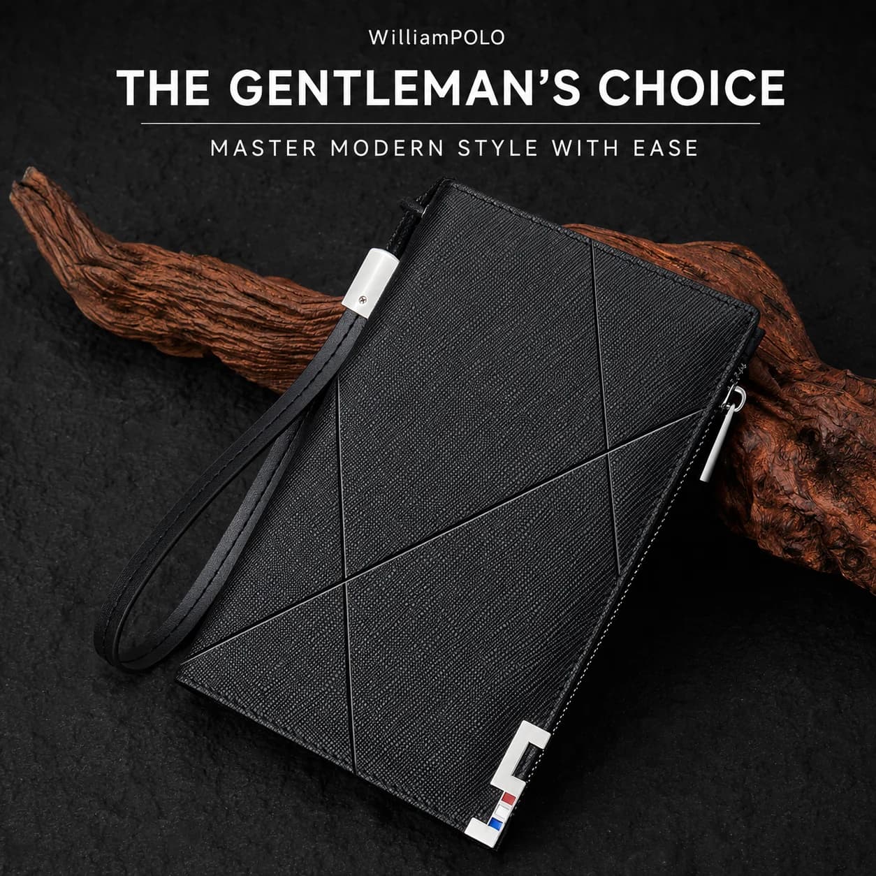 Genuine Leather Passport Holder Wallet Slim RFID Blocking Travel Document Organizer Multi Card Slots Easy Access Ticket Case