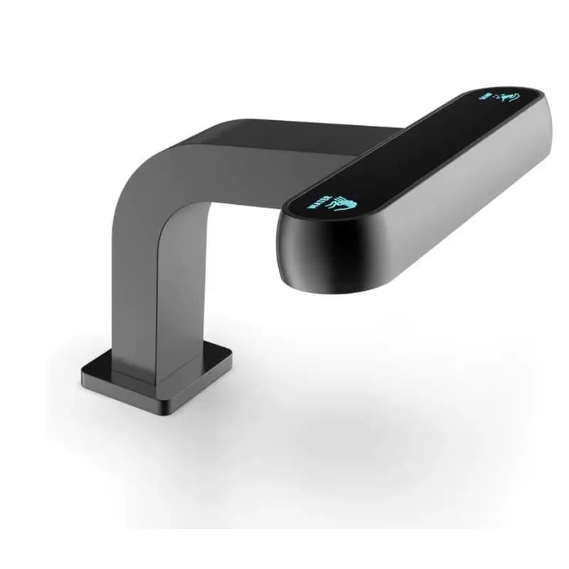 2025 Thermostatic 2-in-1 Automatic Sensor Faucet Single-Hole Brass Basin Mixer Tap with Soap Dispenser