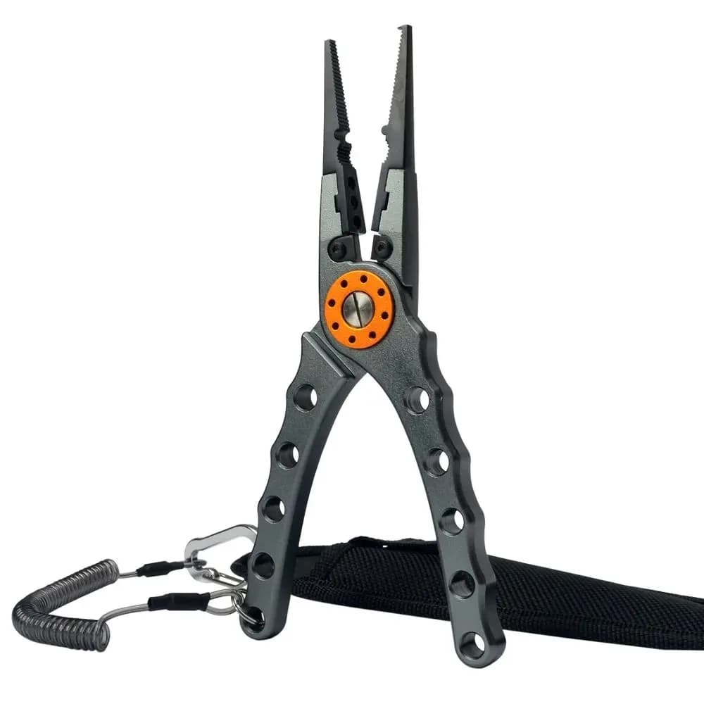 Pinze da pesca Linea Cutter Nodo multifunzionale Forbici in lega di alluminio Gancio di rimozione 150g 20CM Attrezzatura da pesca