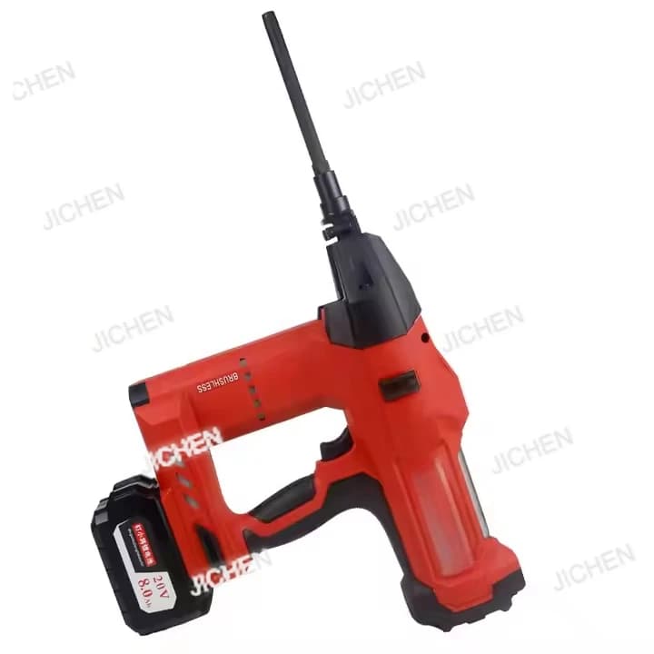 Cucitrice pneumatica per pistola sparachiodi isolata senza fili di grado industriale 120IP per strumenti di carpenteria per pannelli in schiuma Rockwool