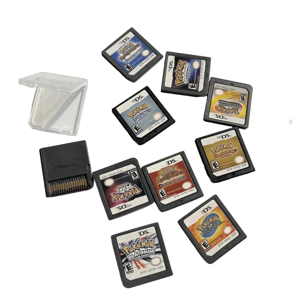 divertente cartuccia di gioco serie Pokemon console per videogiochi carta RANGER Pearl Diamond HeartGold SoulSilver per i fan del gioco NDS 3DS regalo