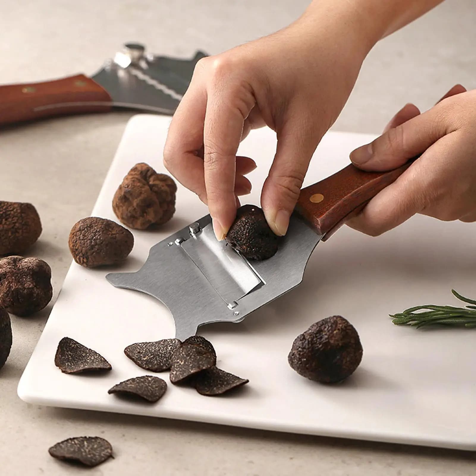 Practical Cheese Cutter Truffle Butter Roll Slicer Durable Stainless Steel Spices Grater Kitchen Baking Supplies for Chocolate
