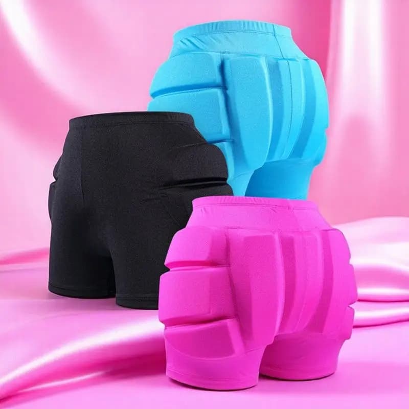 Imbottitura protettiva per fianchi sul ghiaccio per pattinaggio di figura Sostenitore di sicurezza sportiva Protezione protettiva Pantaloncini da impatto per sci Adolescenti resistenti all'usura