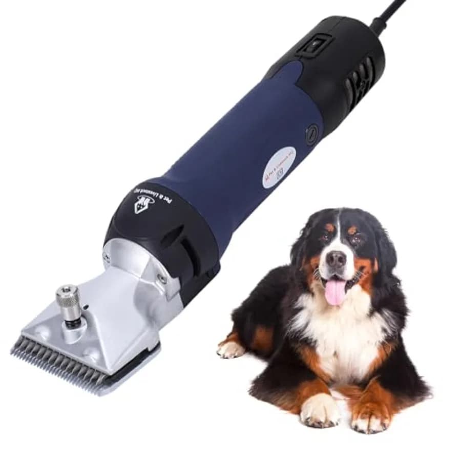 Tosatrice Professionale per Cani a Pelo Spesso - Kit di Taglio Professionale per Peli Resistenti - Set Tosatrice per Cani di Taglia Grande - Tosatrice per Animali Domestici