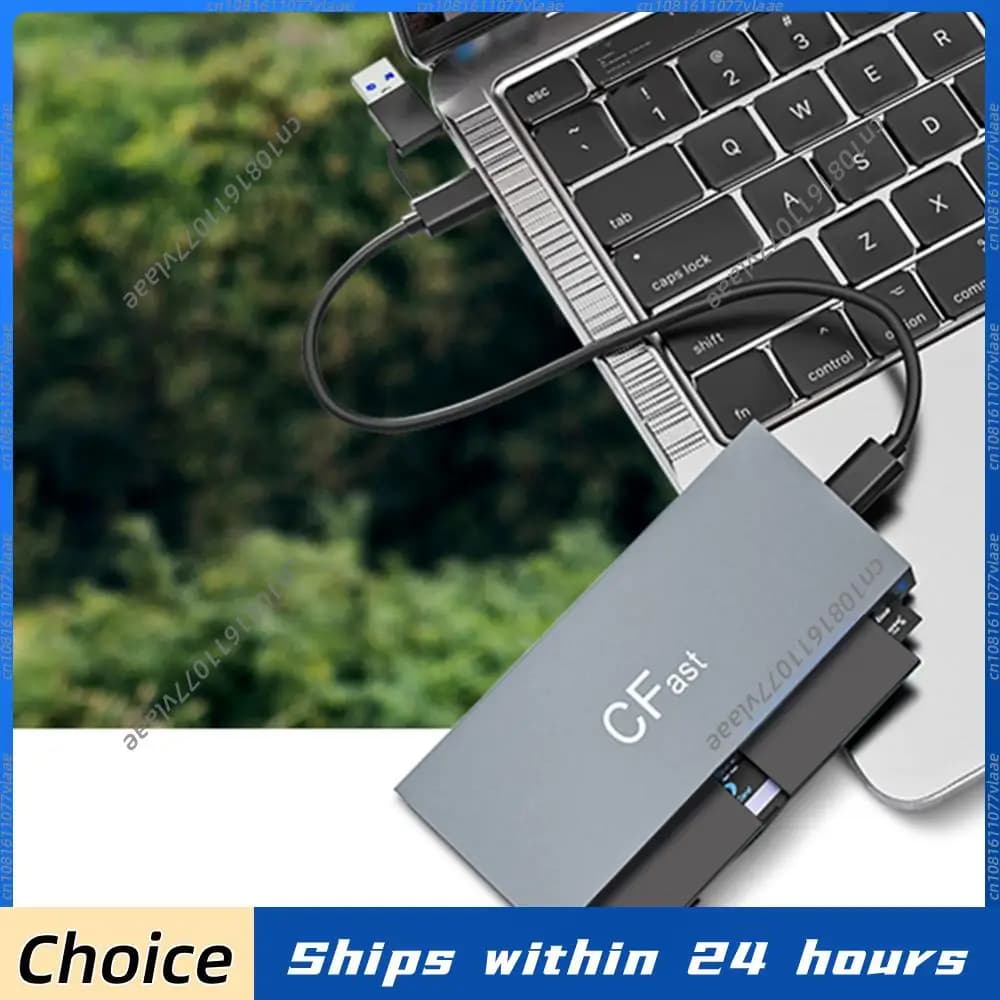 Lettore di schede CFast 5Gbps, adattatore Memory Stick Pro Duo USB 3.0 USB C, lettore di schede CFast/CF/MS/SD/TF/XD, accessori per laptop