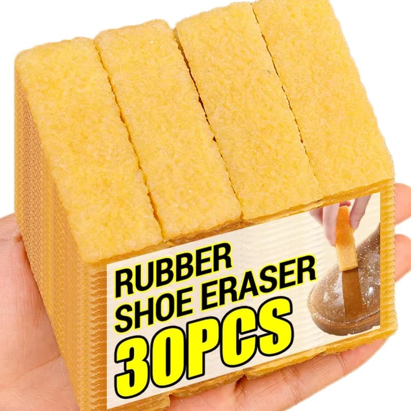 30/1PCS Spazzola per scarpe in gomma per scarpe scamosciate Stivali Pulizia Gomma Detergente per tessuti Spazzole Decontaminazione Brillante Blocco per la cura dell'allugatura