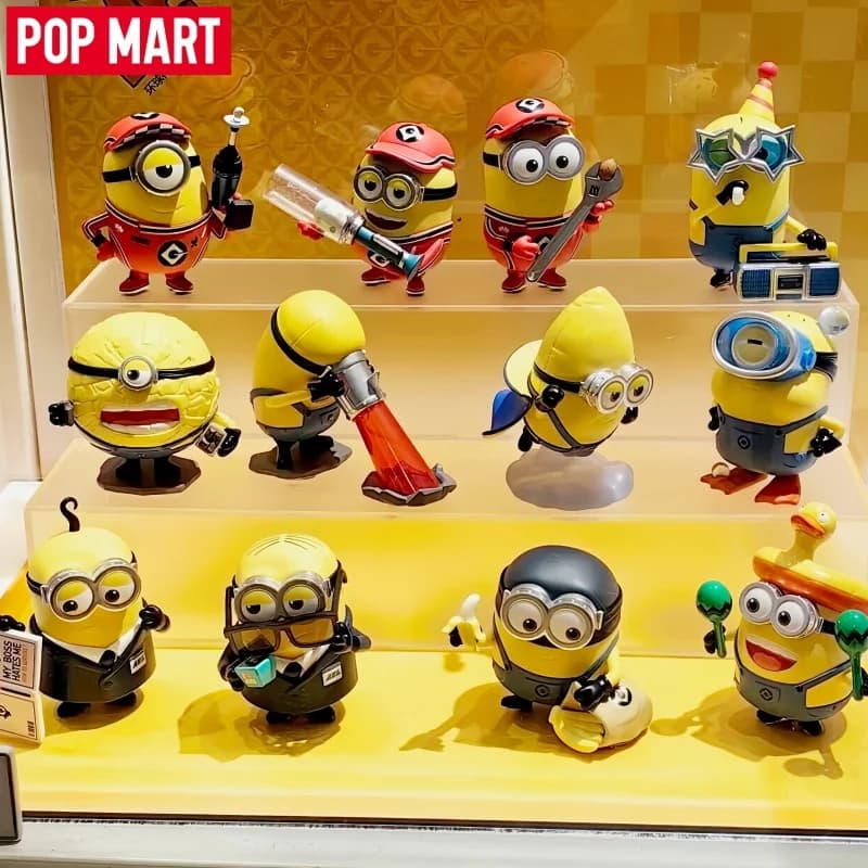 Nuova Serie Originale POP MART Despicable Me 4, Giocattoli Blind Box, Action Figure Anime Kawaii, Scatola Misteriosa Sorpresa, Regalo